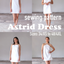 A line Mini Summer Dress #astriddiydress PDF Digital Sewing Pattern
