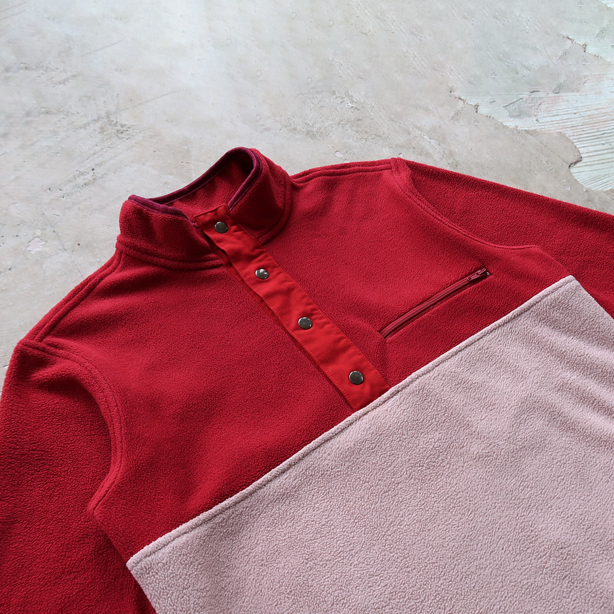Half Snap Polar Fleece Sweatshirt for Boys 6-14 yo PDF Sewing Pattern
