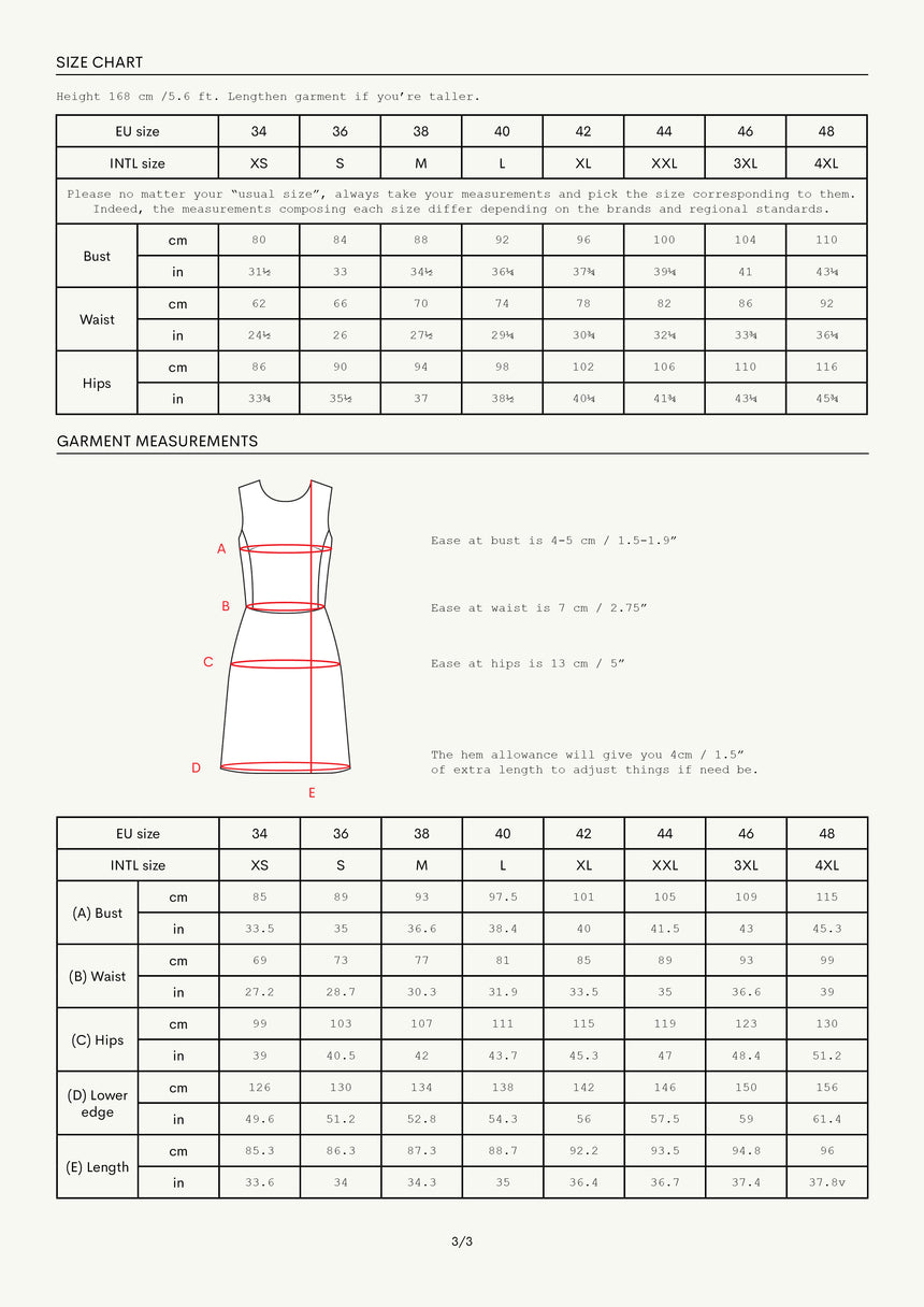 Sleeveless Preppy A Line Dress #jolyndiydress PDF Digital Sewing Pattern