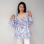 Josephine Ruffle + Puff Sleeves Blouse PDF Sewing Pattern