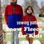Half Snap Polar Fleece Sweatshirt for Boys 6-14 yo PDF Sewing Pattern