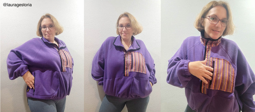 Polar Puff Fleece for women PDF Sewing Pattern