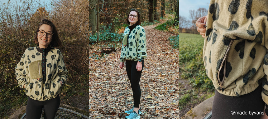 Polar Puff Fleece for women PDF Sewing Pattern