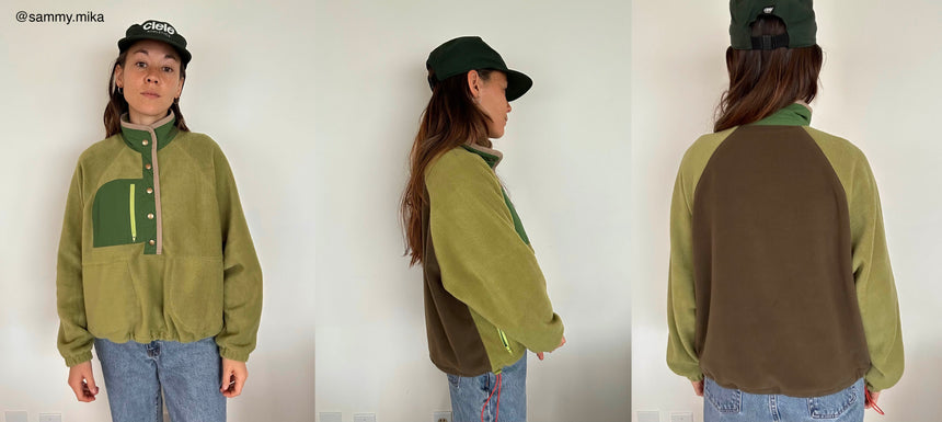 Polar Puff Fleece for women PDF Sewing Pattern