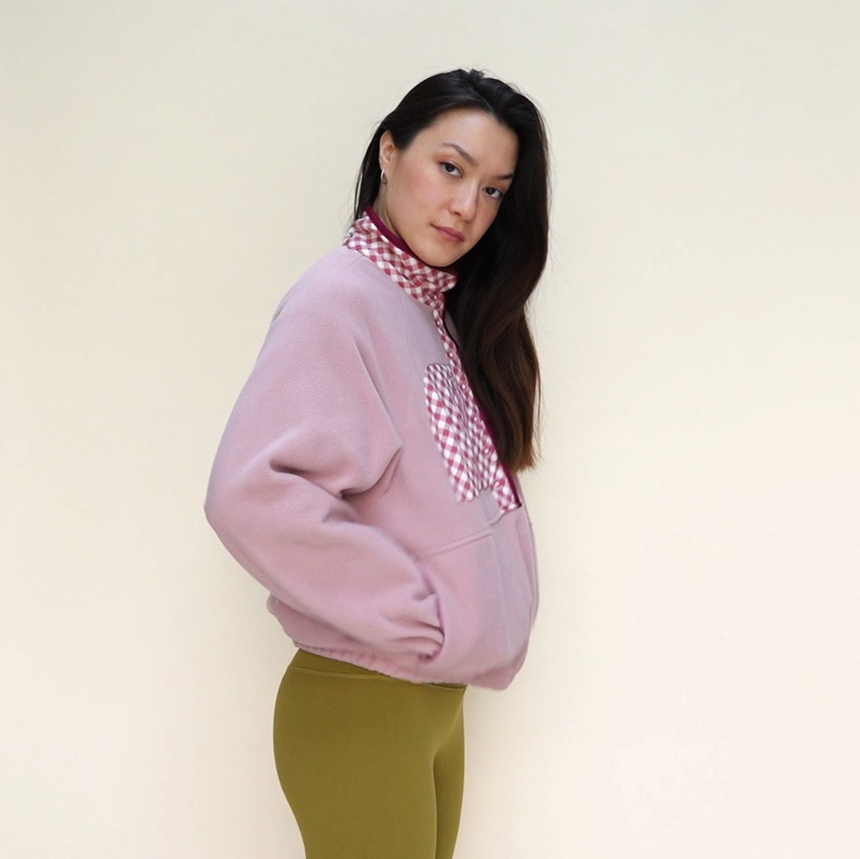 Polar Puff Fleece for women PDF Sewing Pattern