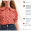 Big collar and puffy sleeves blouse #antoinetteshirt PDF Sewing Pattern