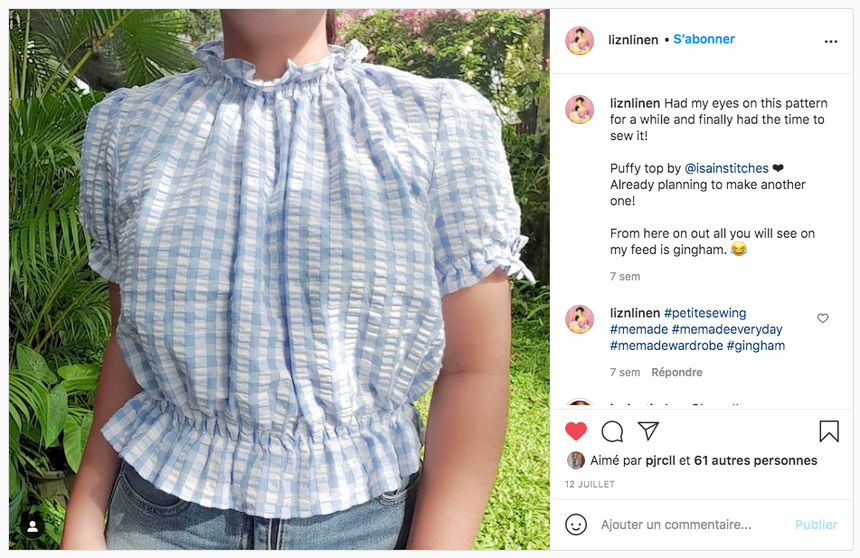 Baby Doll Puffy Top PDF Pattern