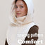 Comfort Hood Balaclava Hat 7 adult sizes PDF sewing pattern