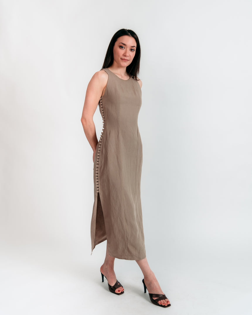 Athens Long Straight Dress #athensdiydress Digital Sewing Pattern