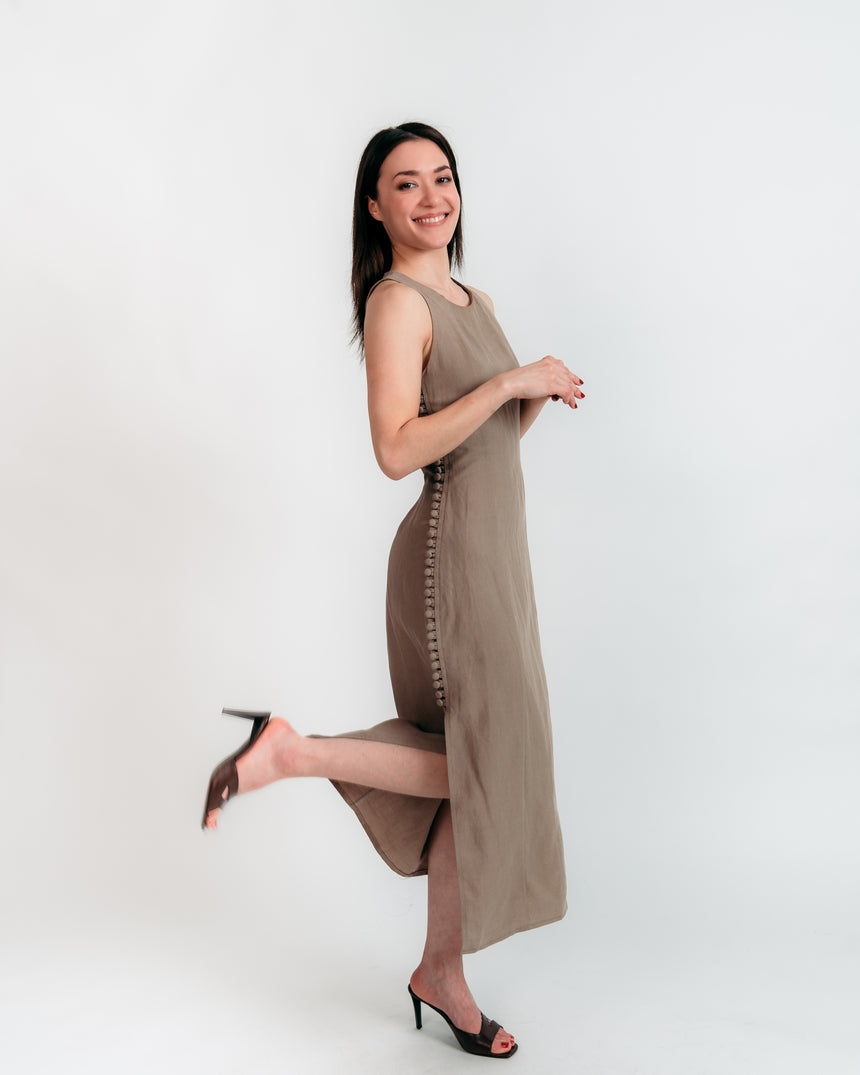 Athens Long Straight Dress #athensdiydress Digital Sewing Pattern