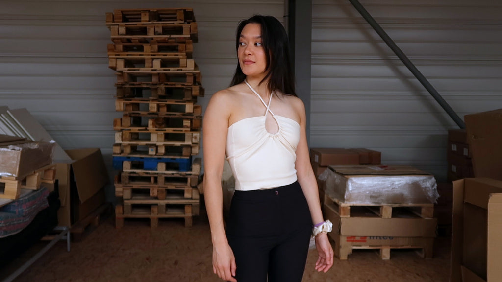 Halter Neck Jersey Top #deltadiytop PDF Sewing Pattern – isa in stitches