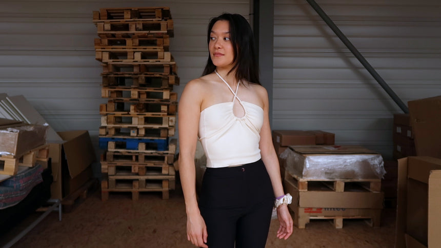 Halter Neck Jersey Top #deltadiytop PDF Sewing Pattern