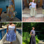 Basque Waist Gathered Skirt Amabel PDF Sewing Pattern
