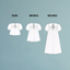Puff Sleeve Ruffle Collar Blouse & dress Lenore PDF Sewing Pattern
