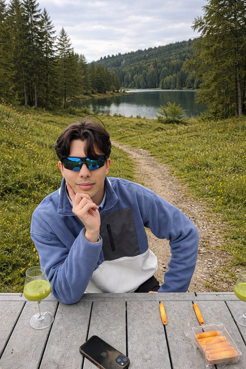 Quarter Zip Fleece Sweatshirt For Men BALTO PDF Sewing Pattern