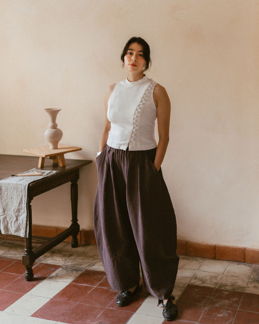 Asymmetrical Summer Top Mistral Women's Digital Sewing Pattern