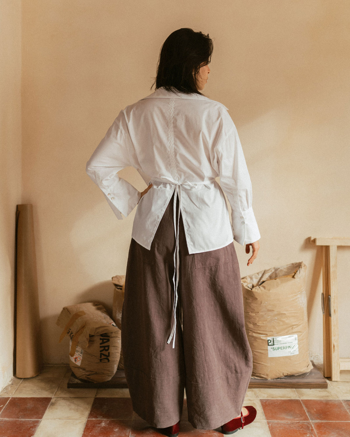 Turia Wrap Blouse