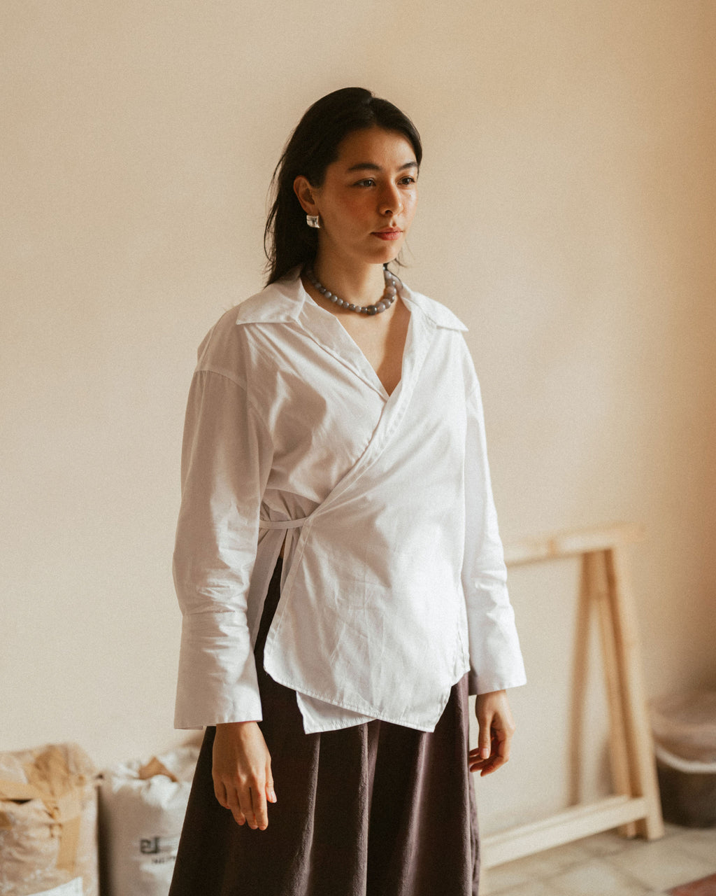 Turia Wrap Blouse