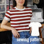 Easy Everyday T-shirt PDF Digital Sewing Pattern