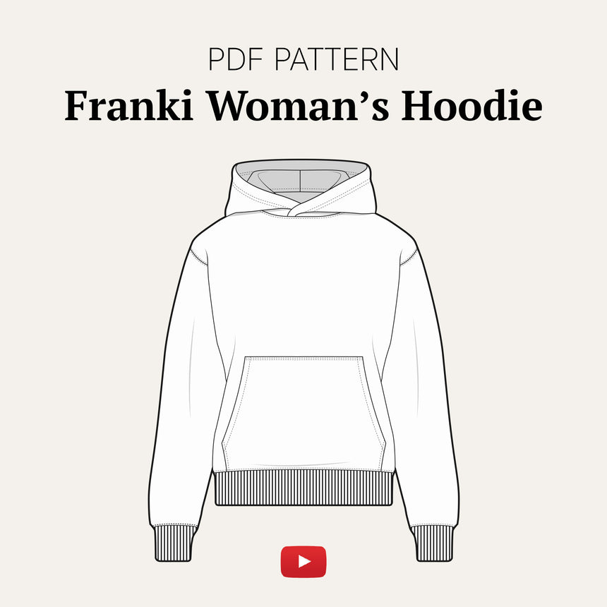 Woman #39 s Hoodie Beginner Friendly PDF Sewing Pattern (English and Frenc Woman #39 s Hoodie Beginner Friendly PDF Sewing Pattern (English and Frenc