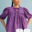 Puff Sleeve Ruffle Collar Blouse & dress Lenore PDF Sewing Pattern