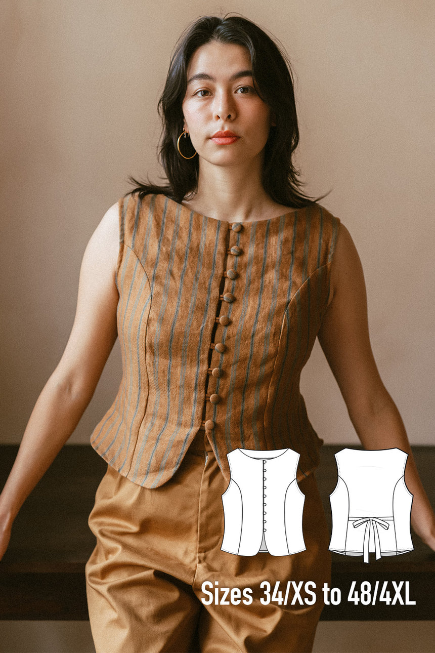 Lirio Flare Summer Top Women's Sewing Pattern
