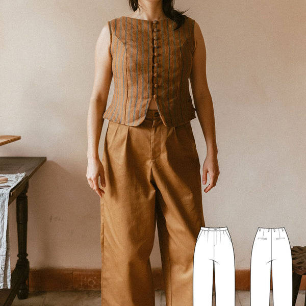 Tomboy Pants Terral for women PDF Sewing Pattern – isa in stitches Tomboy Pants Terral for women PDF Sewing Pattern – isa in stitches