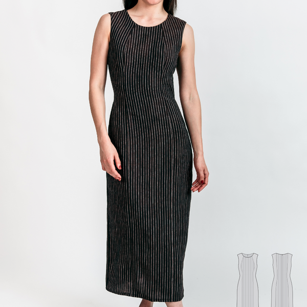 straight line dress patterns Athens Long Straight Dress #athensdiydress Digital Sewing Pattern – isa in  stitches