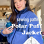 Polar Puff Fleece jacket for women PDF Sewing Pattern