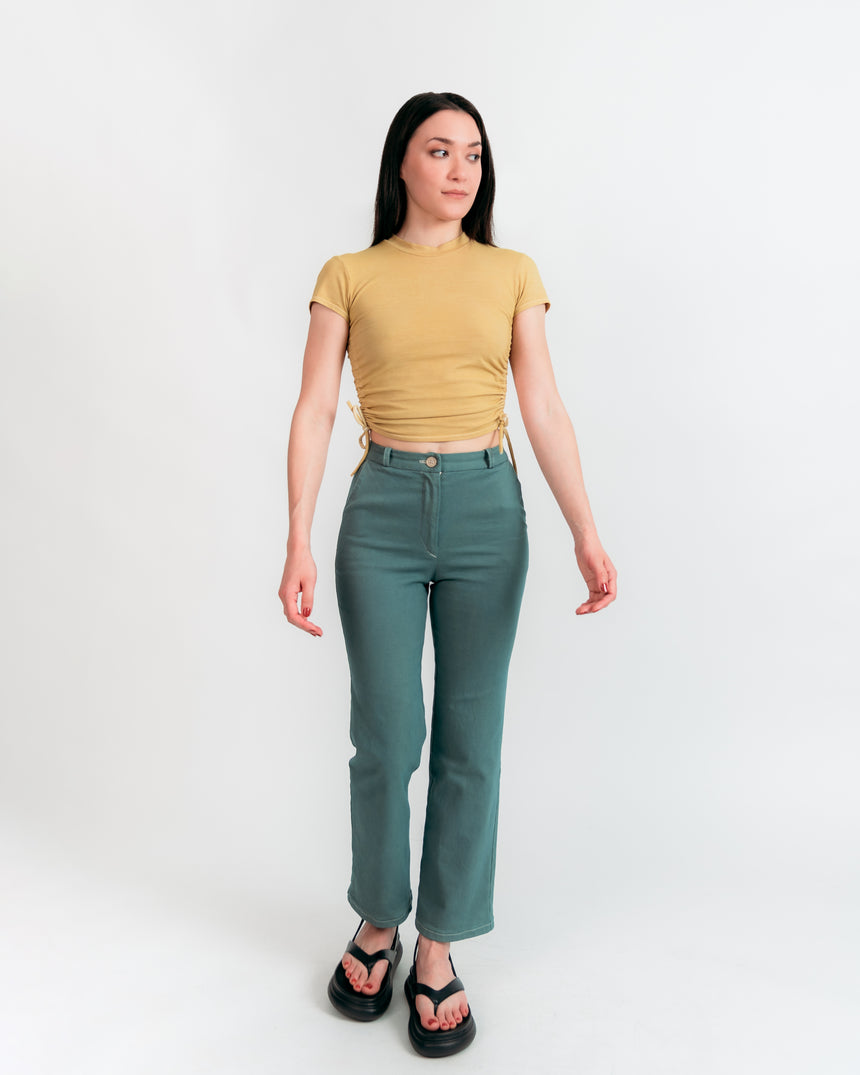Slim Fit High Waisted Pants Doretta Digital Download PDF Sewing
