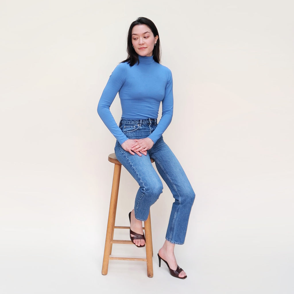 Turtleneck bodysuit #sukibodysuit PDF Sewing Pattern