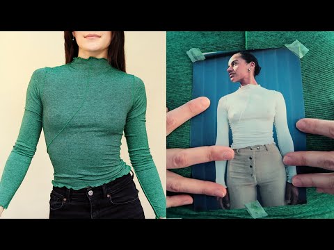 Turtleneck bodysuit #sukibodysuit PDF Sewing Pattern